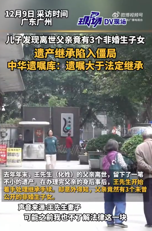 父亲遗产背后的家庭纷争与情感纠葛，非婚生子揭秘与家庭矛盾重重