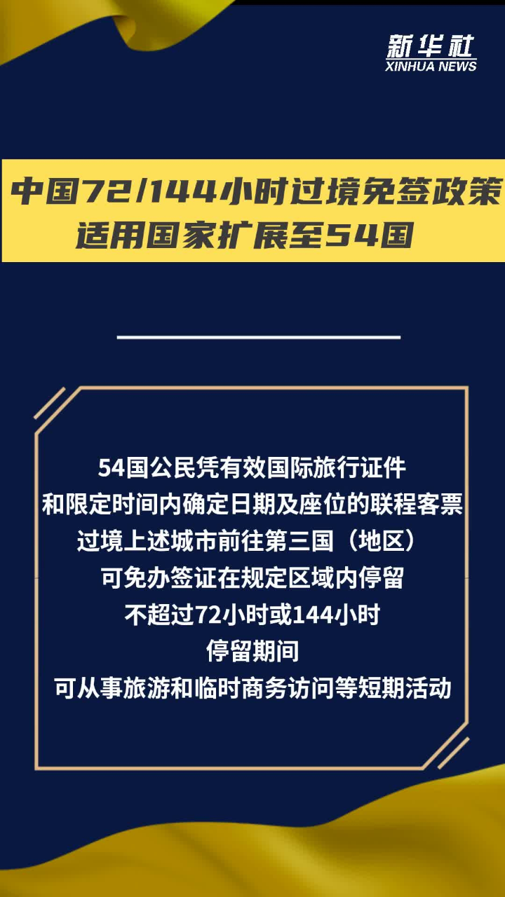 中国过境免签政策全面优化，开启开放合作新篇章