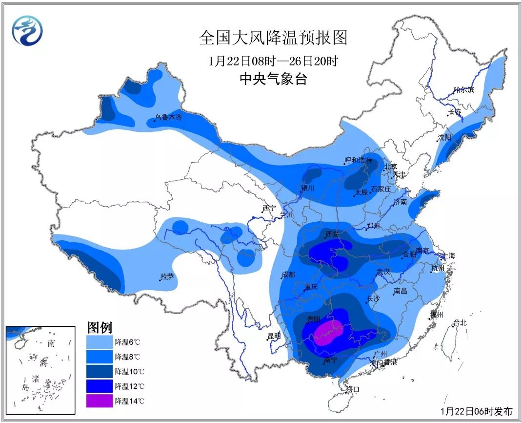 大寒潮来袭，全国影响及应对策略